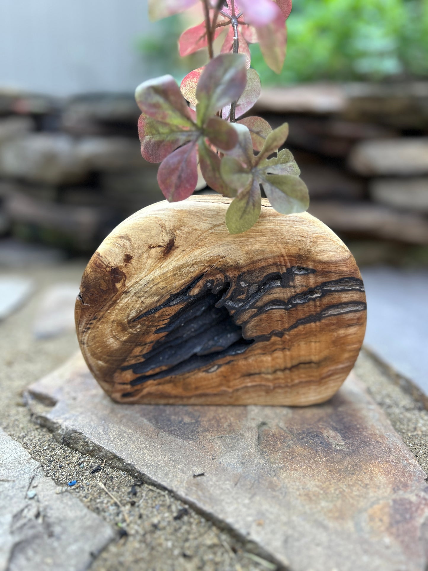 Turmoiled Ash Vase