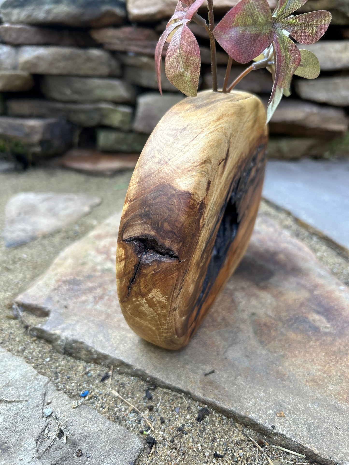 Turmoiled Ash Vase