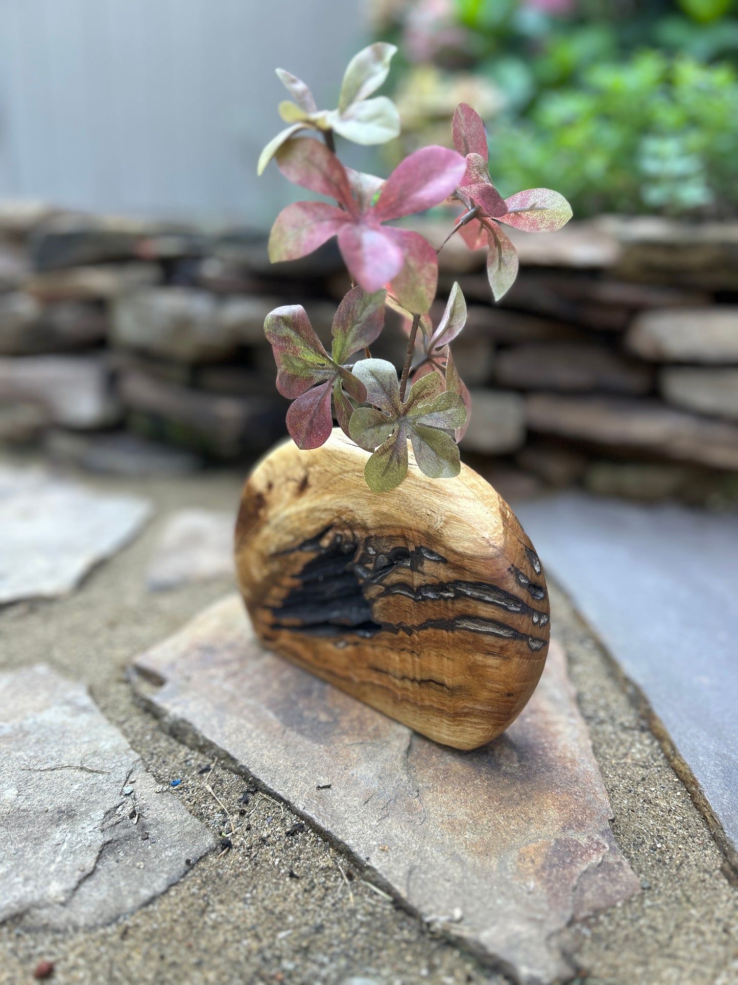 Turmoiled Ash Vase