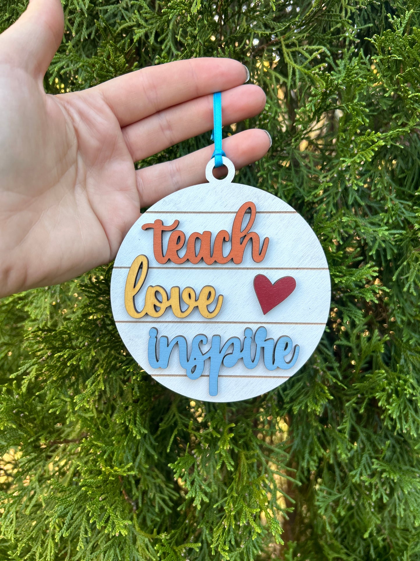 Teacher Gift Card Holder Ornament