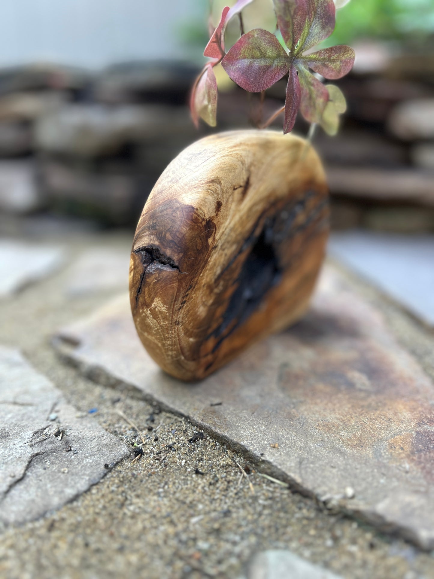Turmoiled Ash Vase