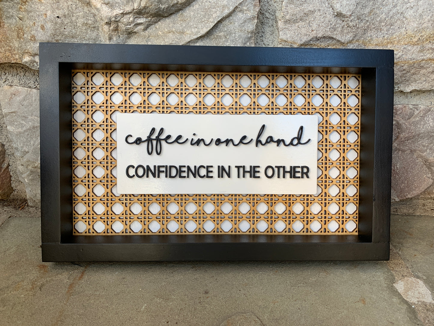 Coffee & Confidence Sign