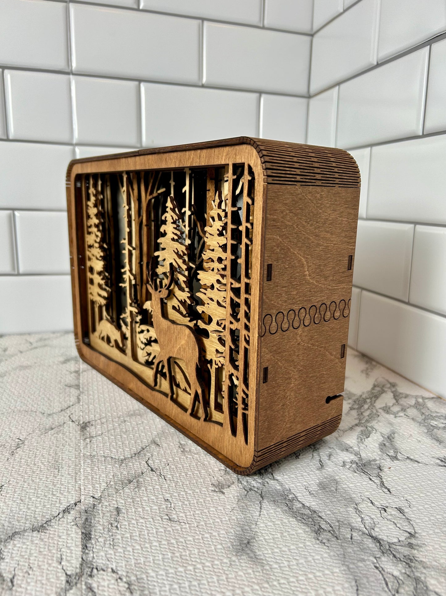 3D Wildlife Scene