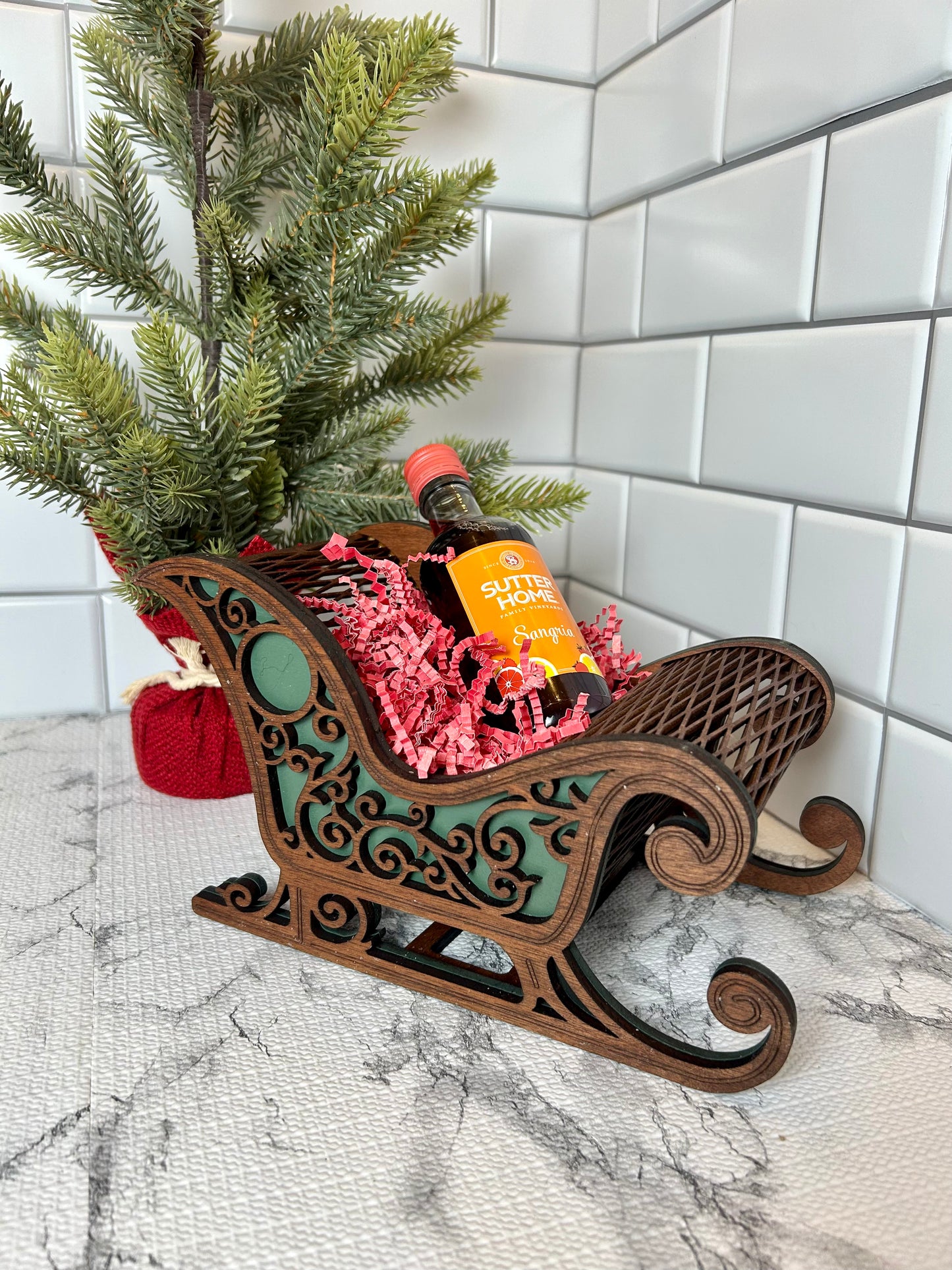 Wooden Sleigh