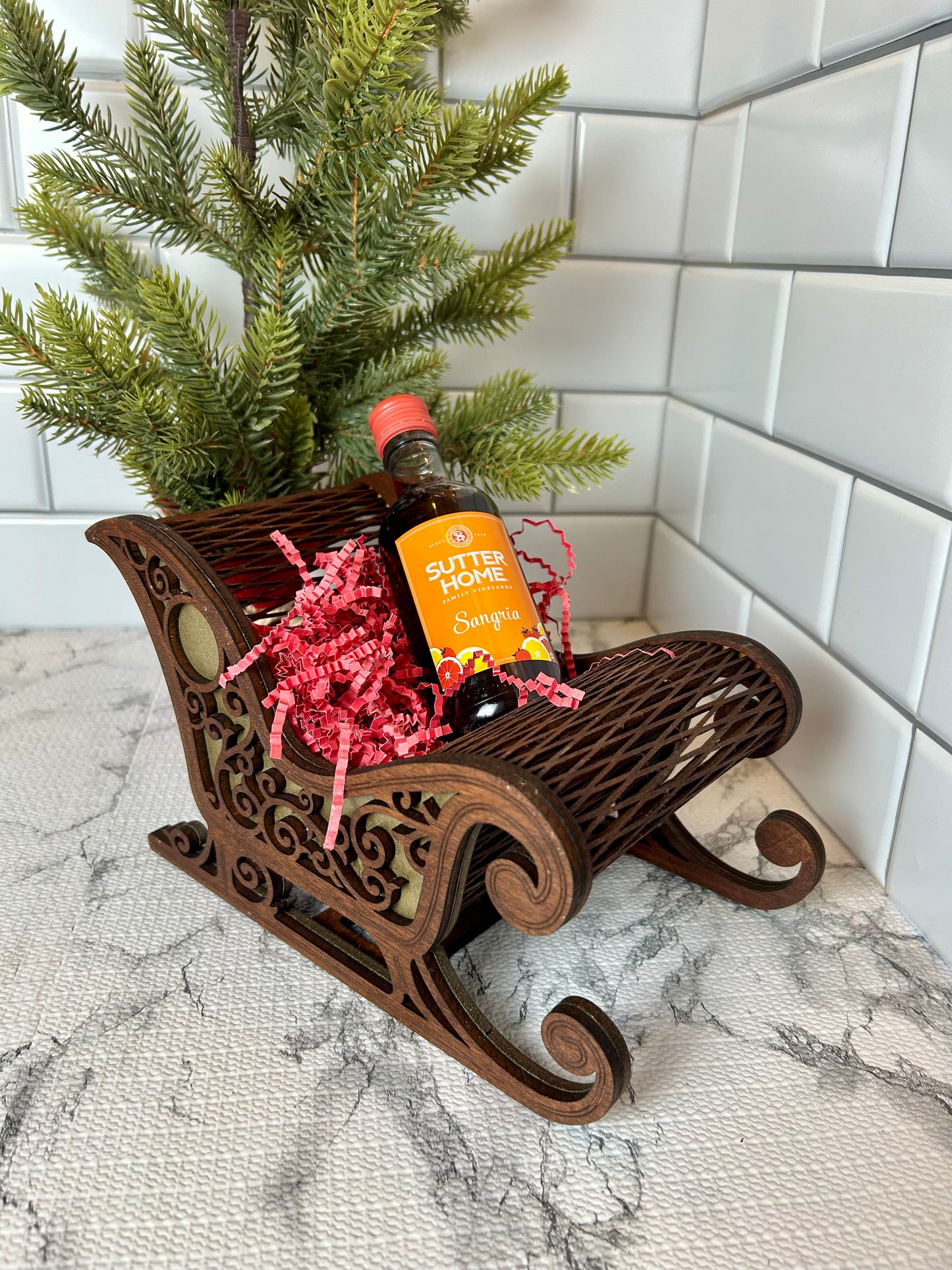 Wooden Sleigh