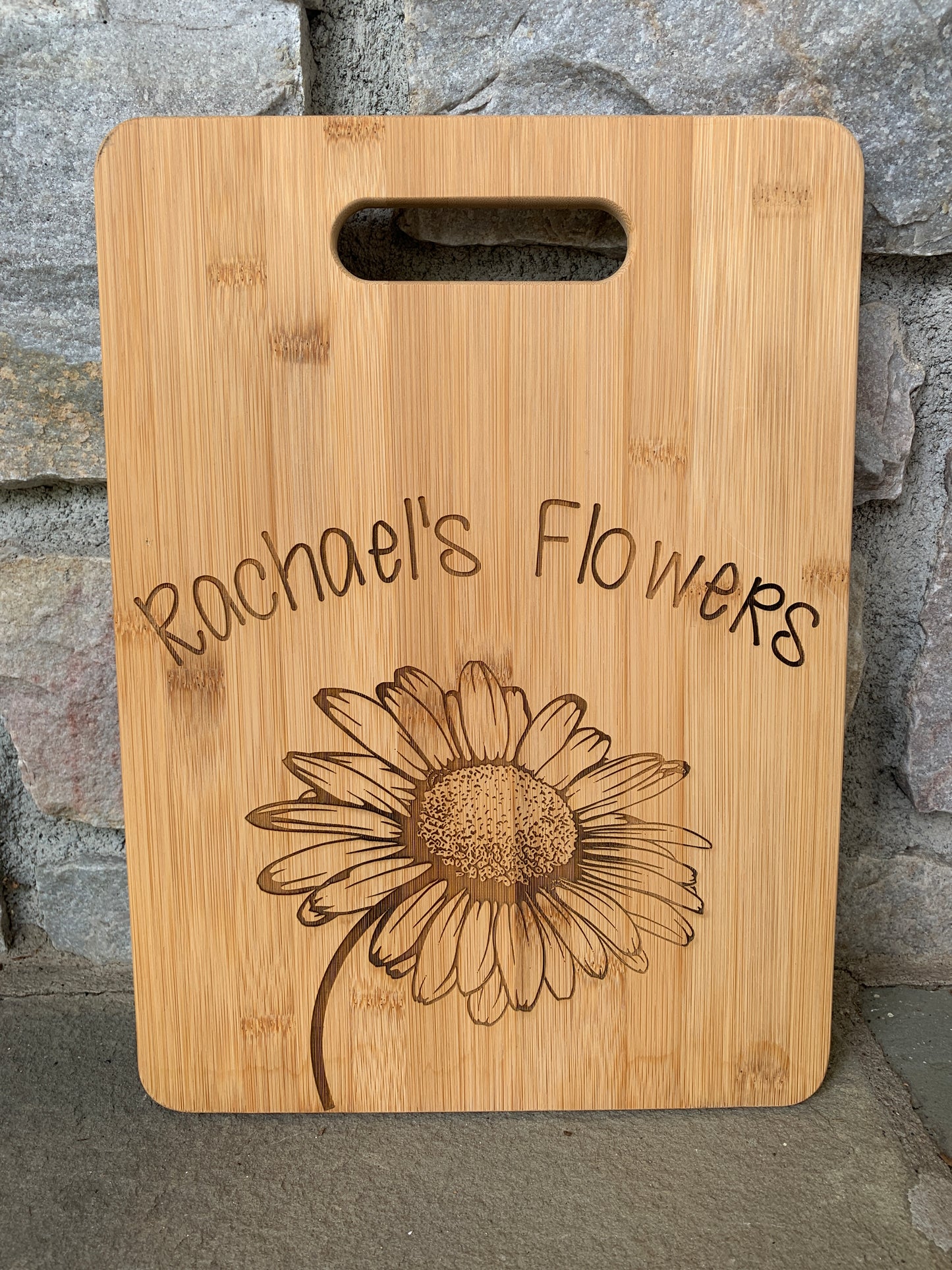 Personalized Bamboo Cutting Board