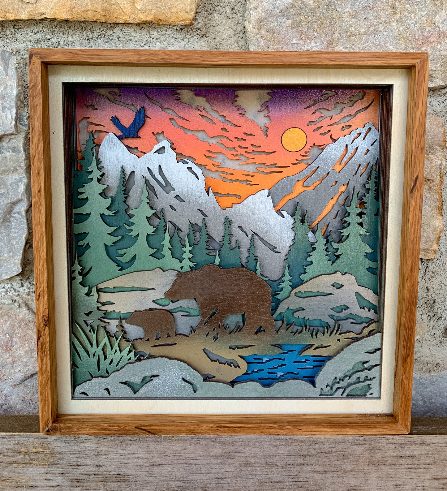 3D Mountains and Bears