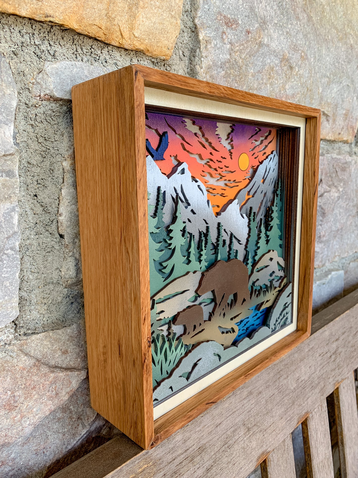 3D Mountains and Bears