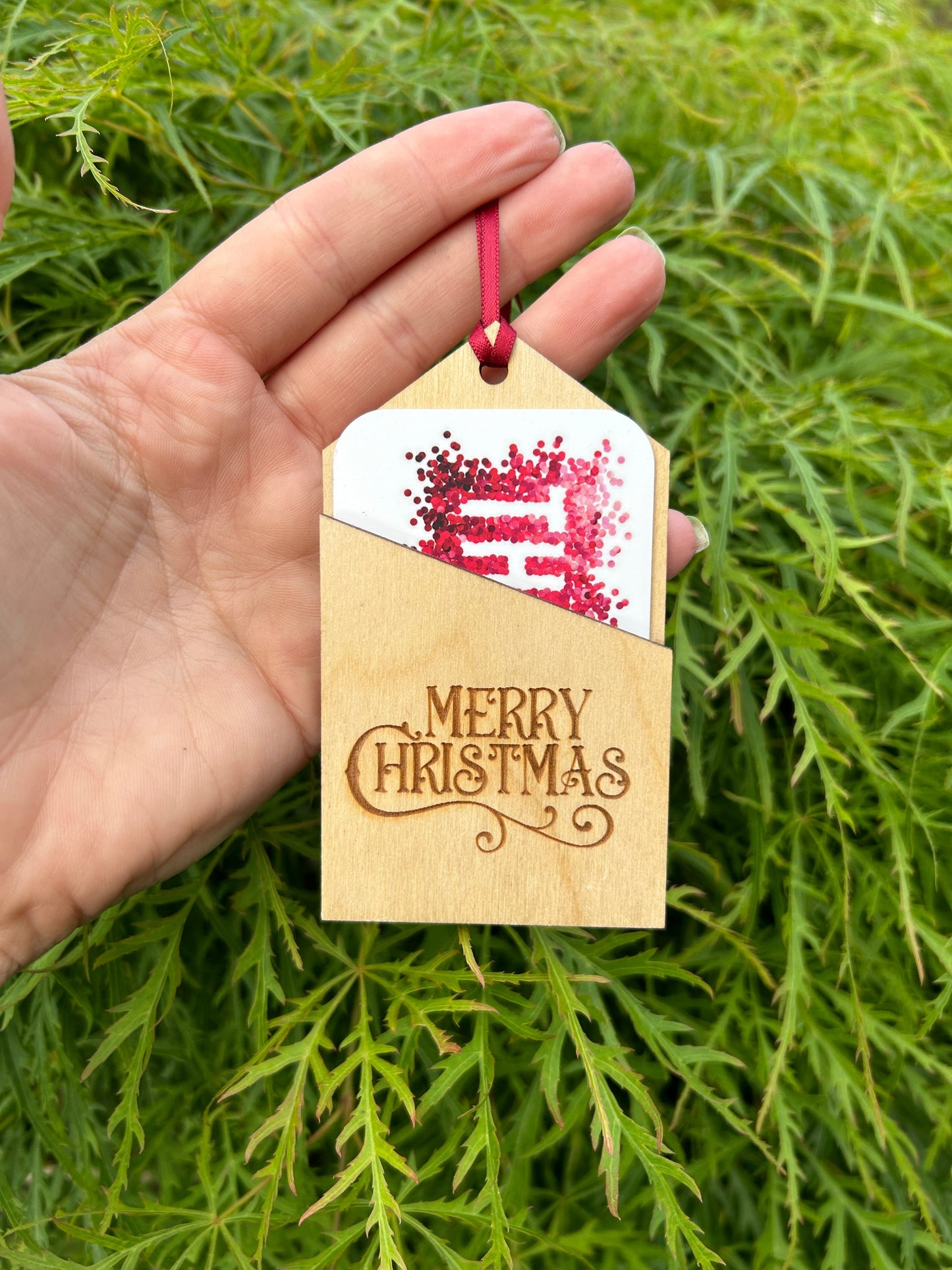 Mini Gift Card Holder Ornament