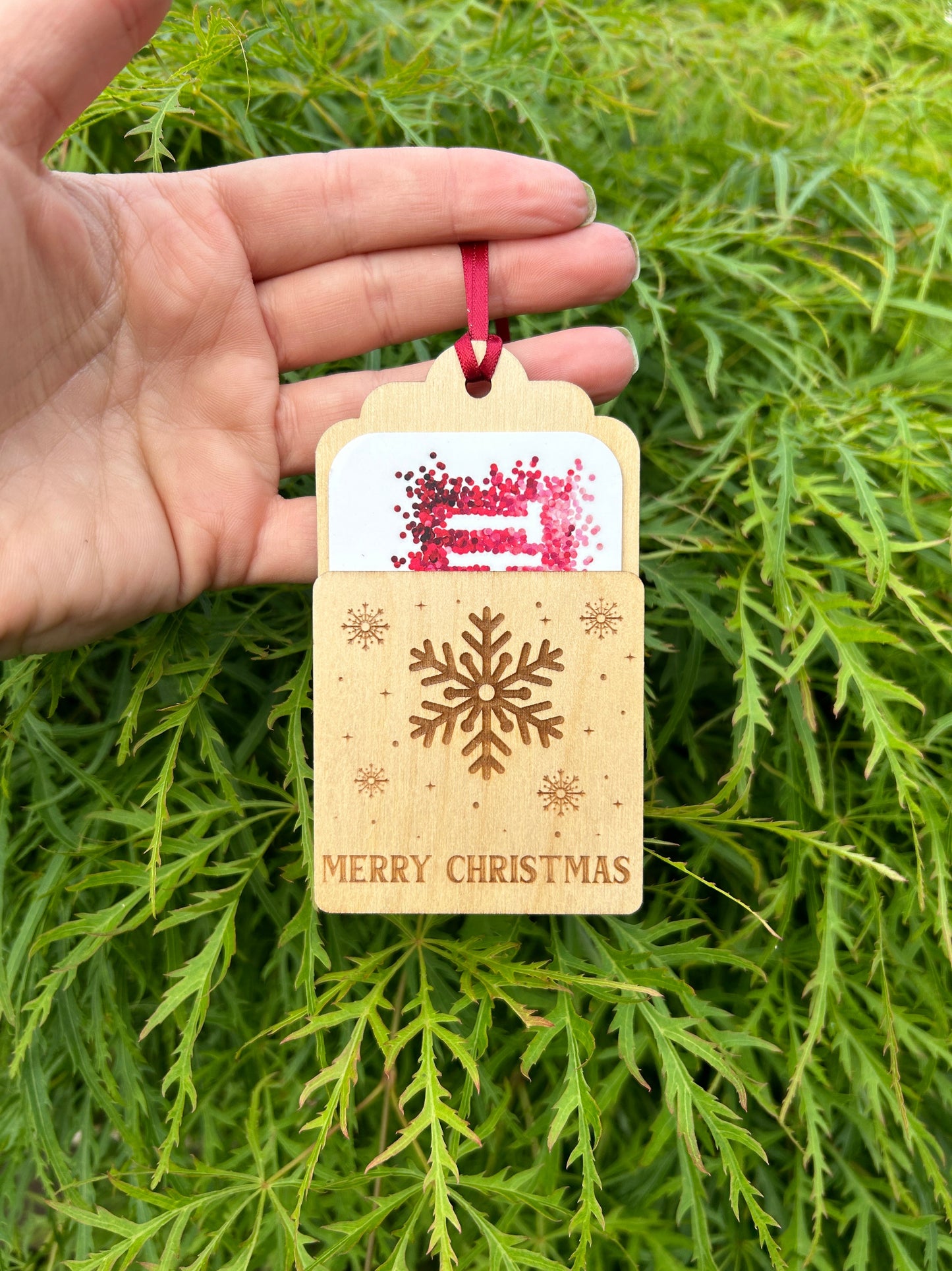 Mini Gift Card Holder Ornament