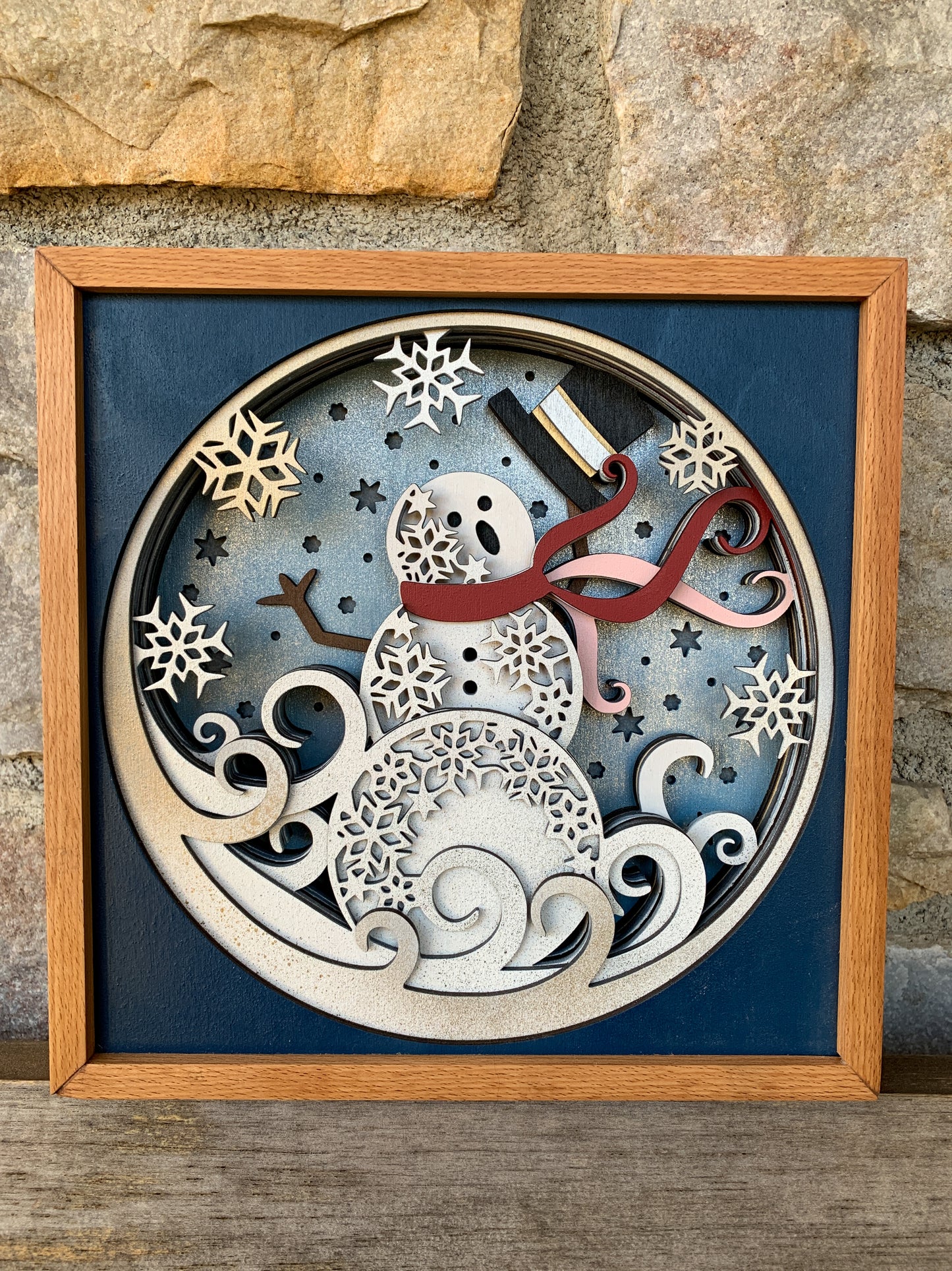 3D Snowman