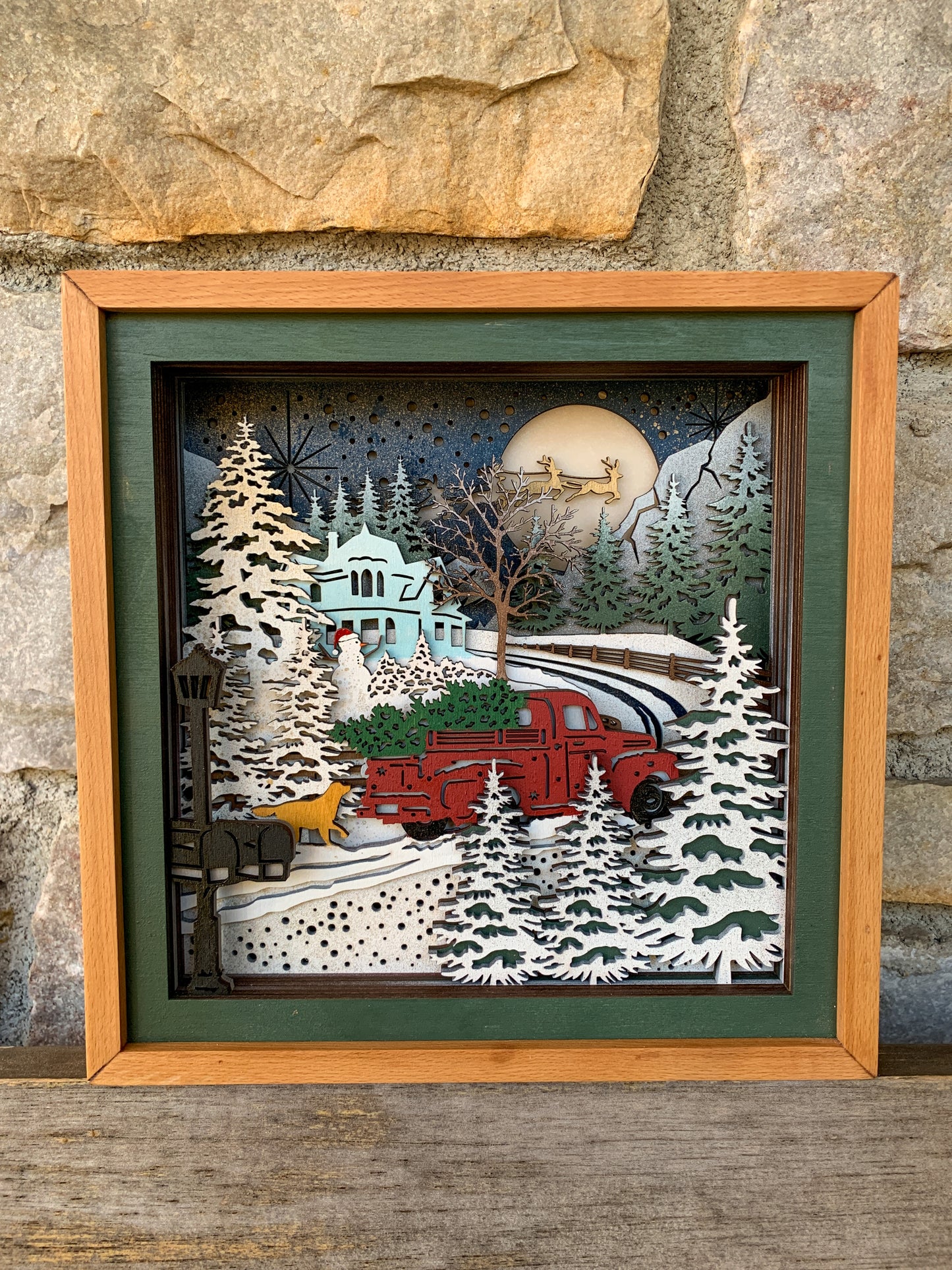 3D Winter Scene