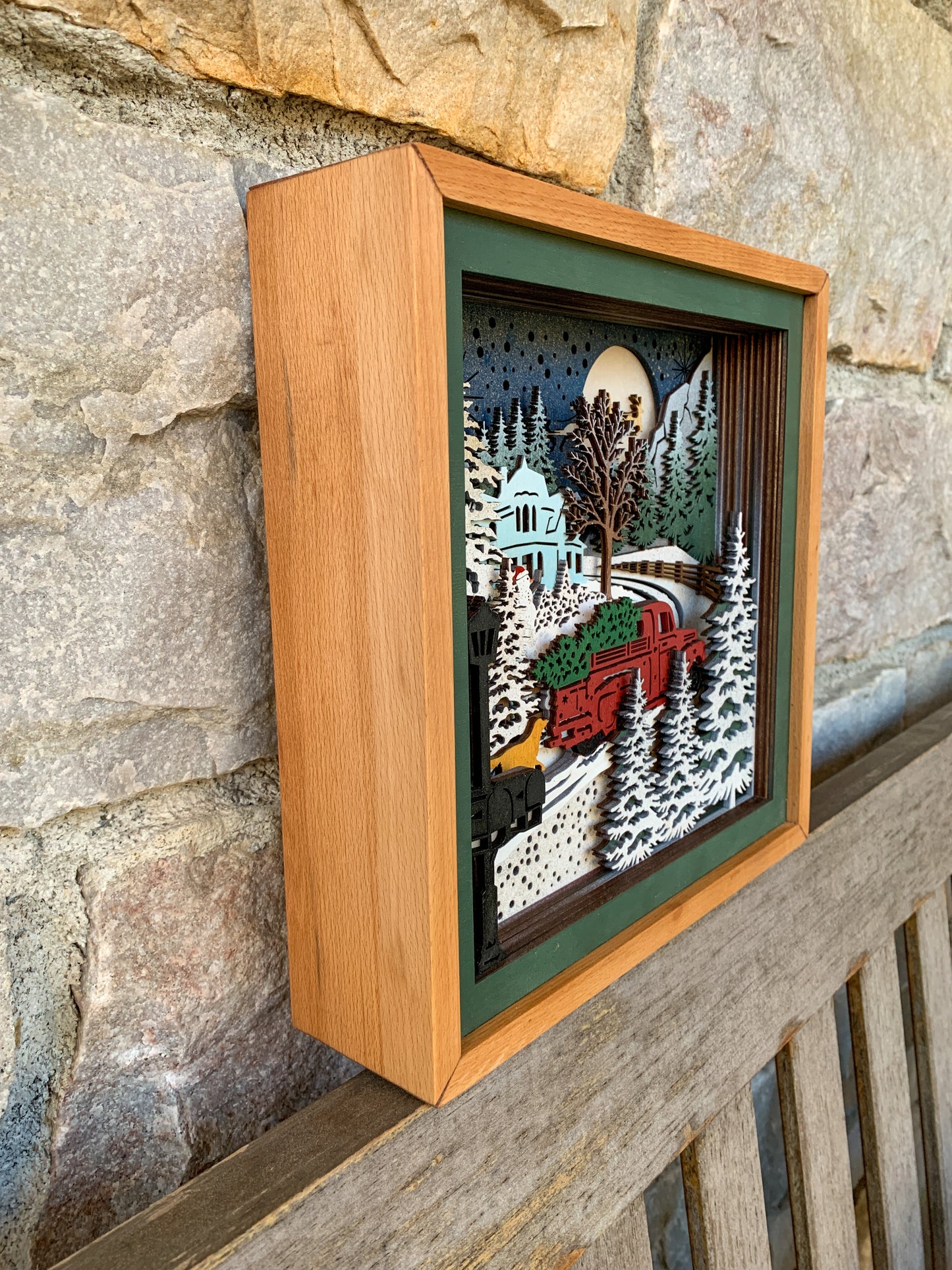 3D Winter Scene