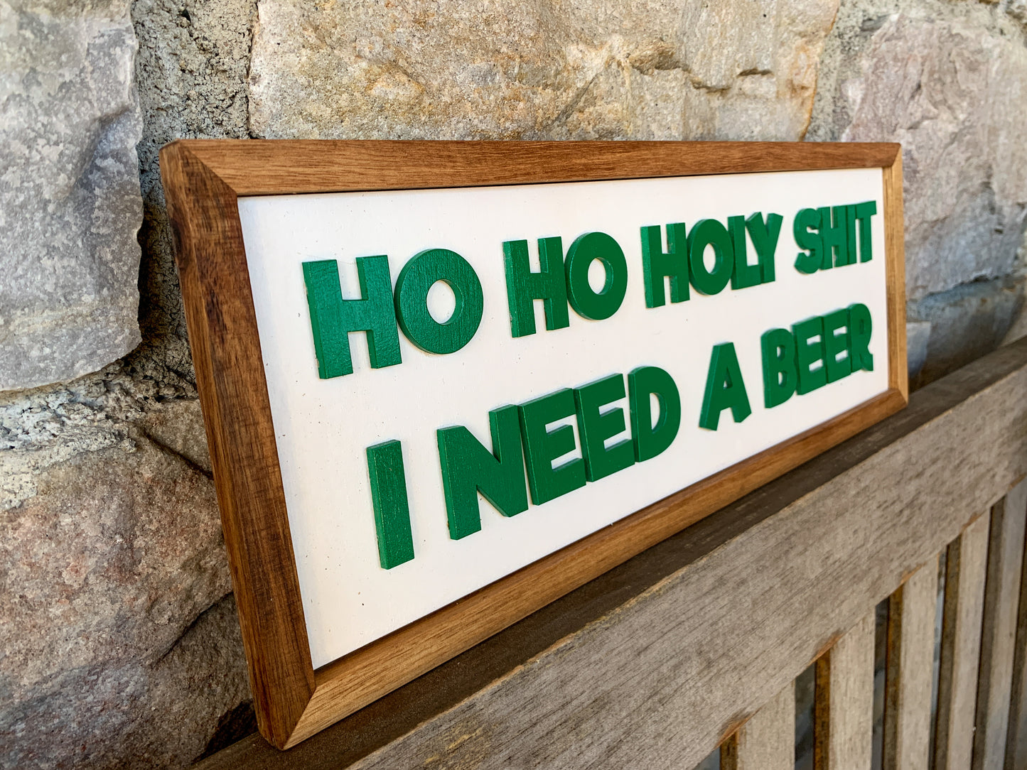 Ho Ho Holy Shit I Need Beer