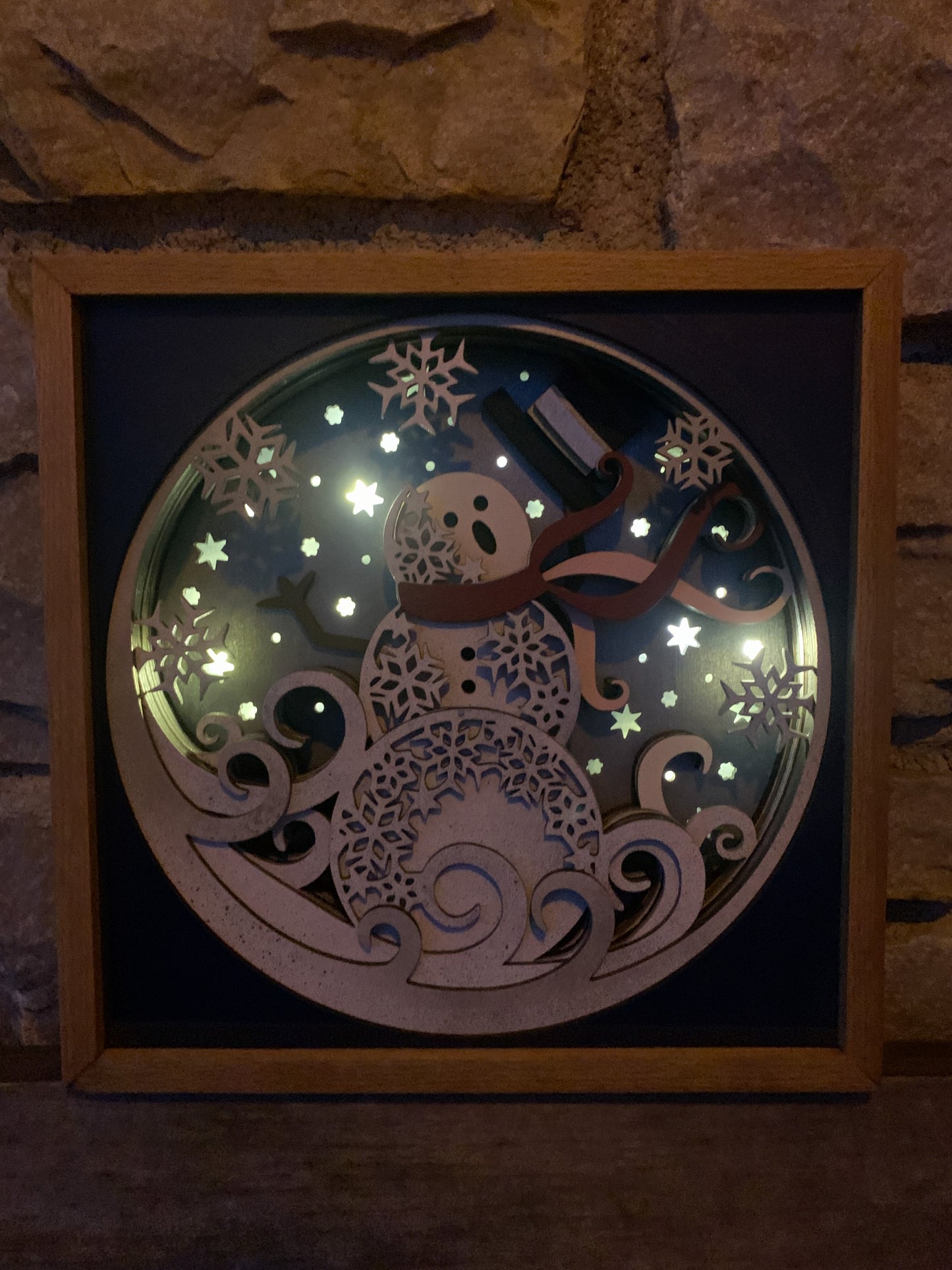 3D Snowman