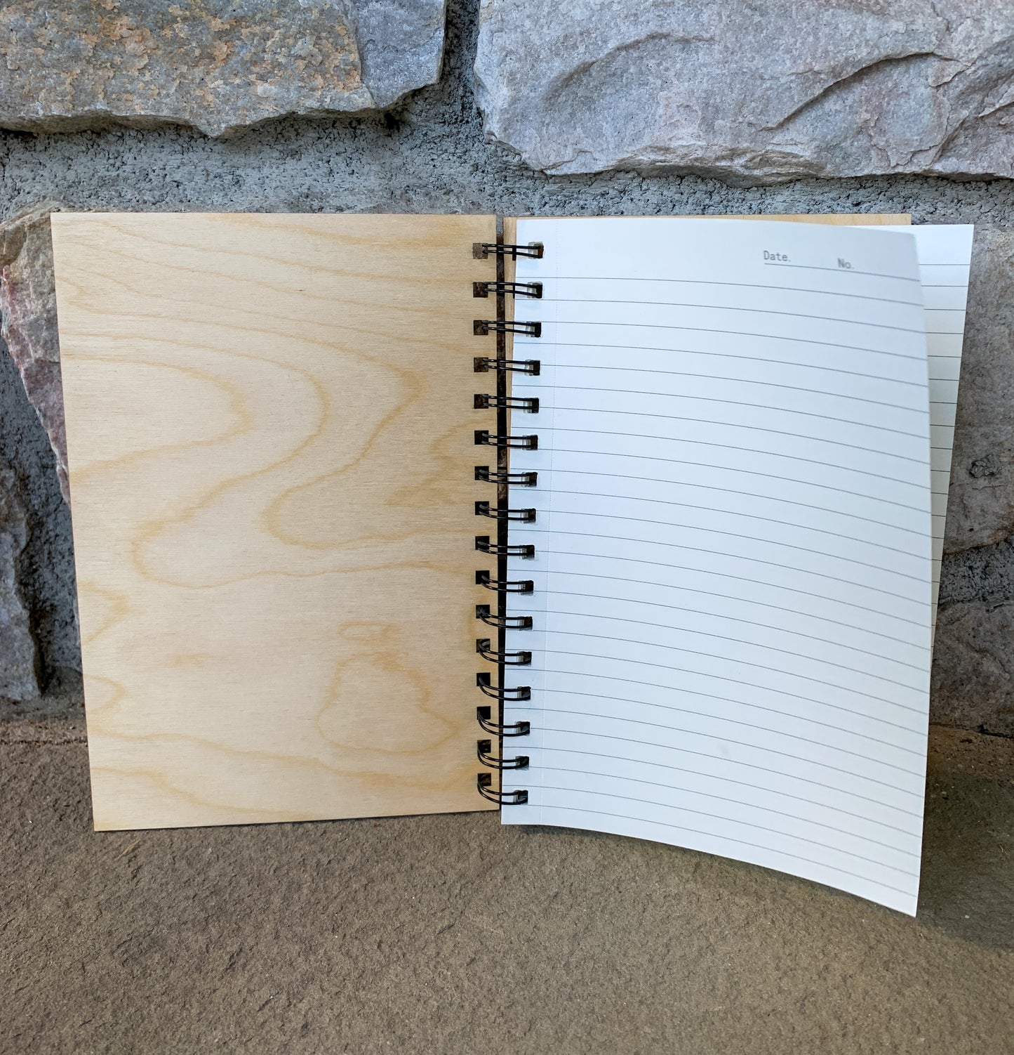 Personalized Wooden Notebook