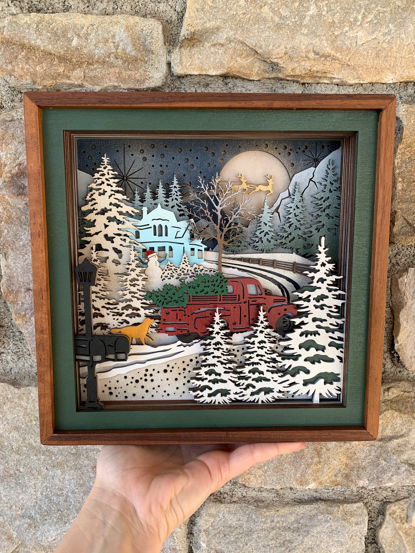 3D Winter Scene
