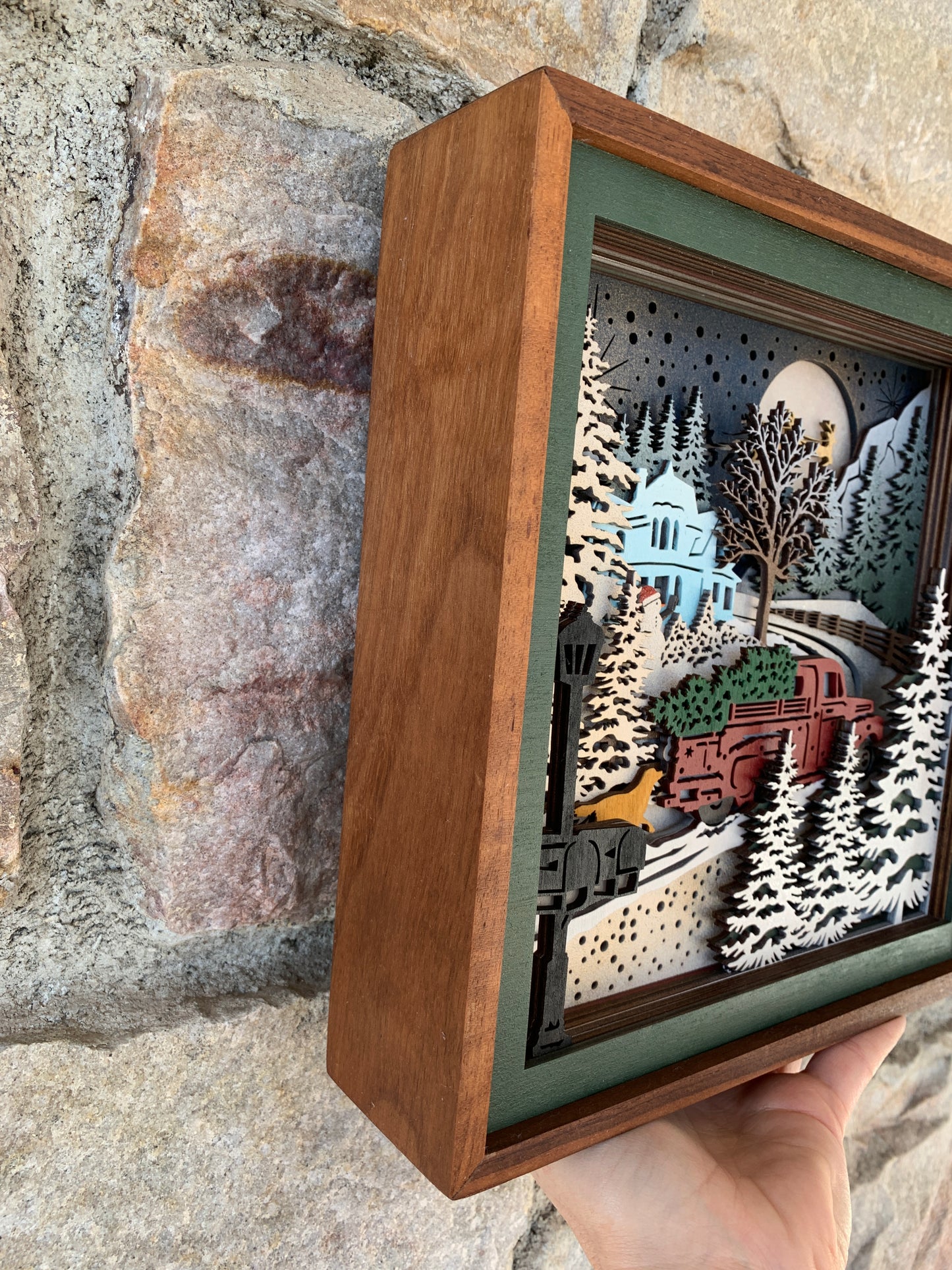 3D Winter Scene