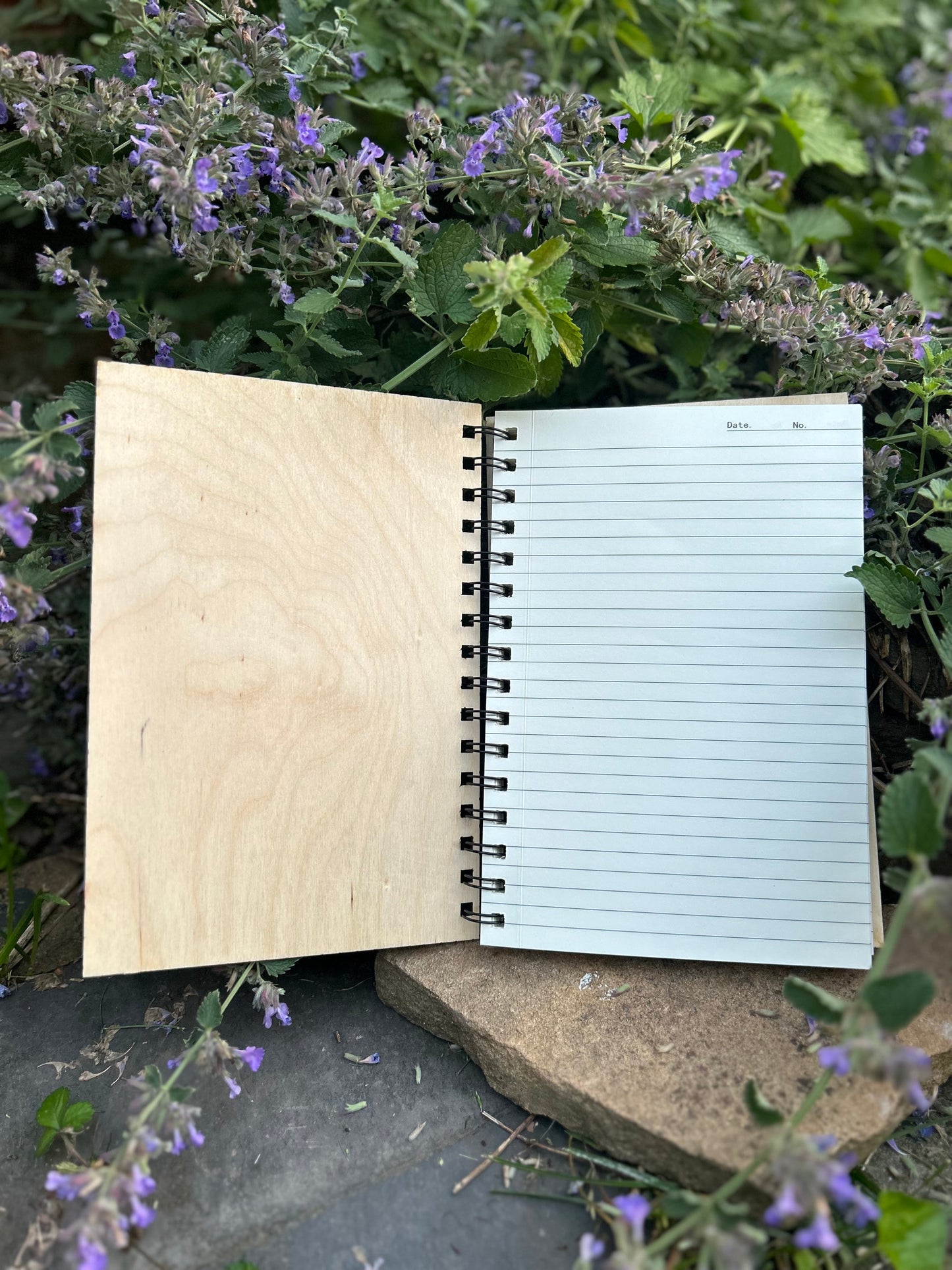 Spells & Hexes Wooden Notebook