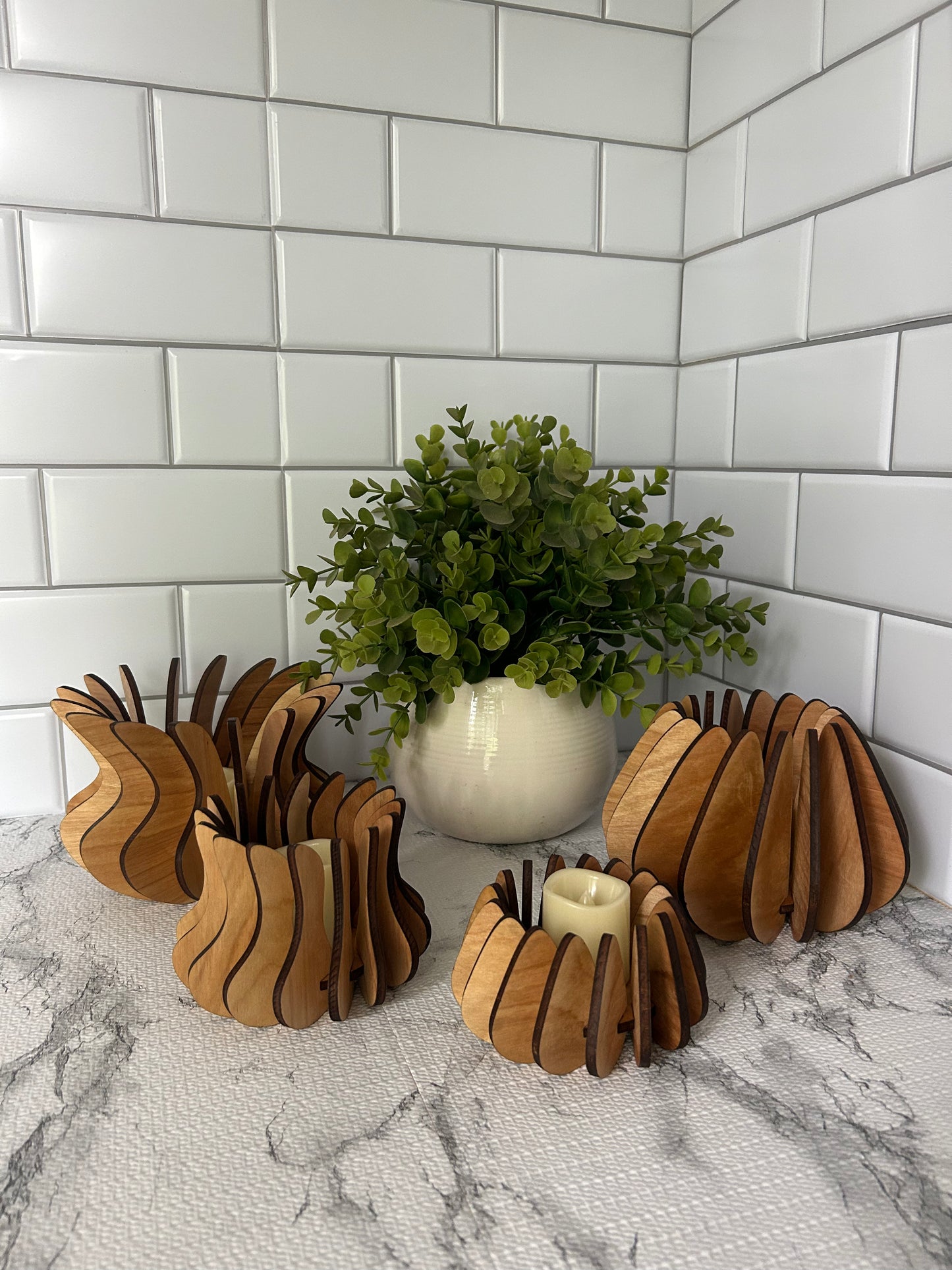 The Petals Candle Holders