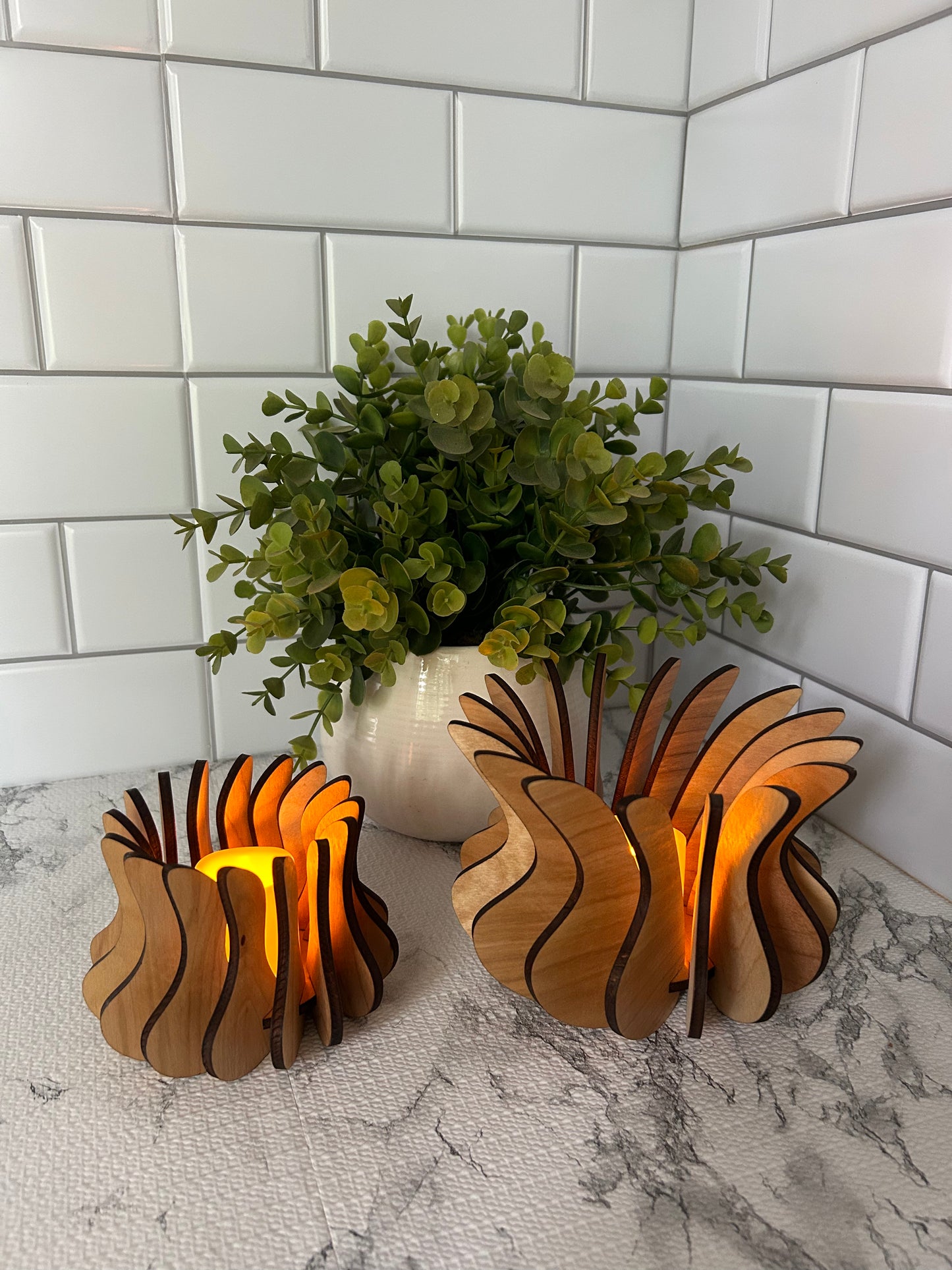The Petals Candle Holders