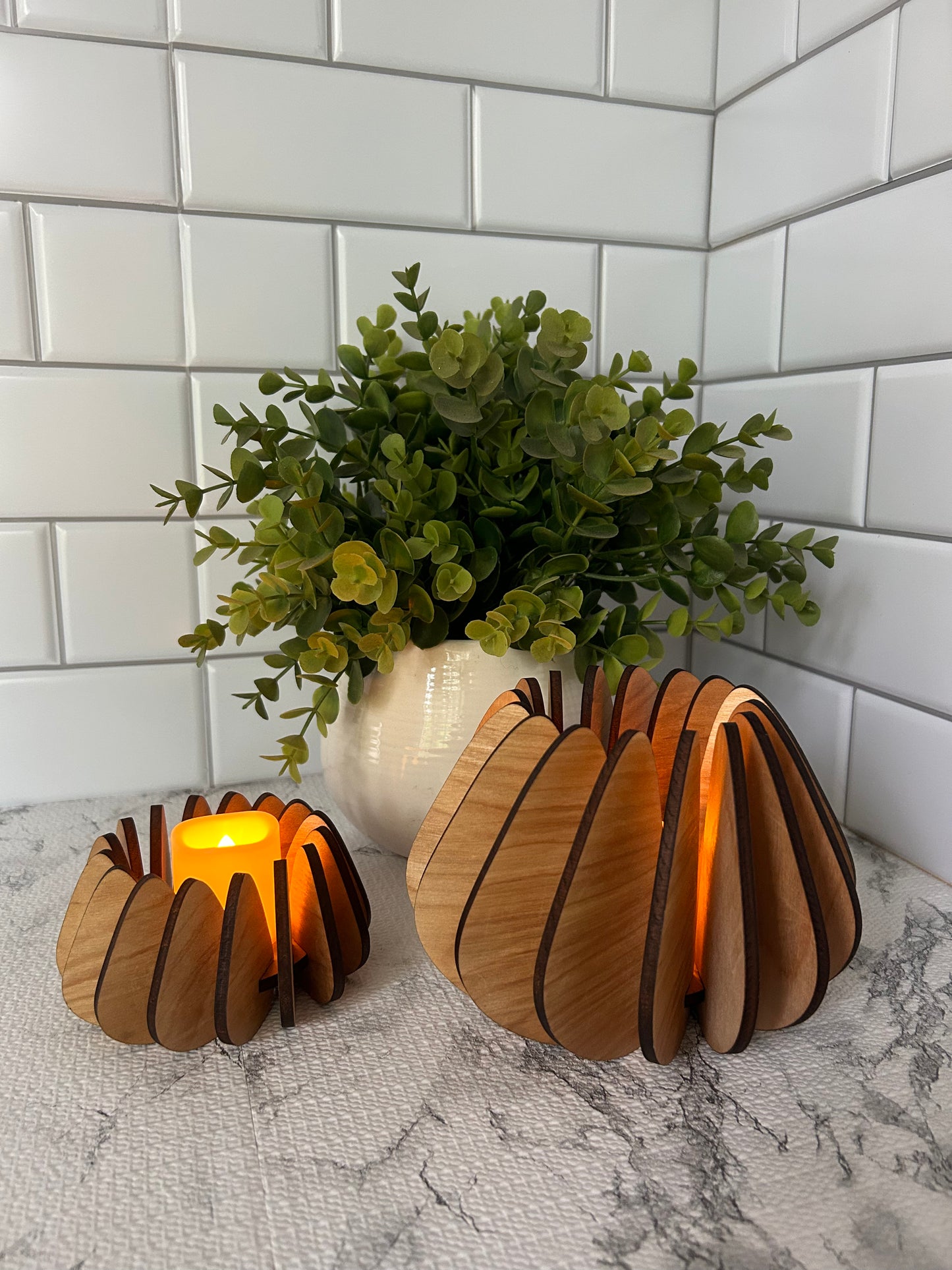 The Petals Candle Holders