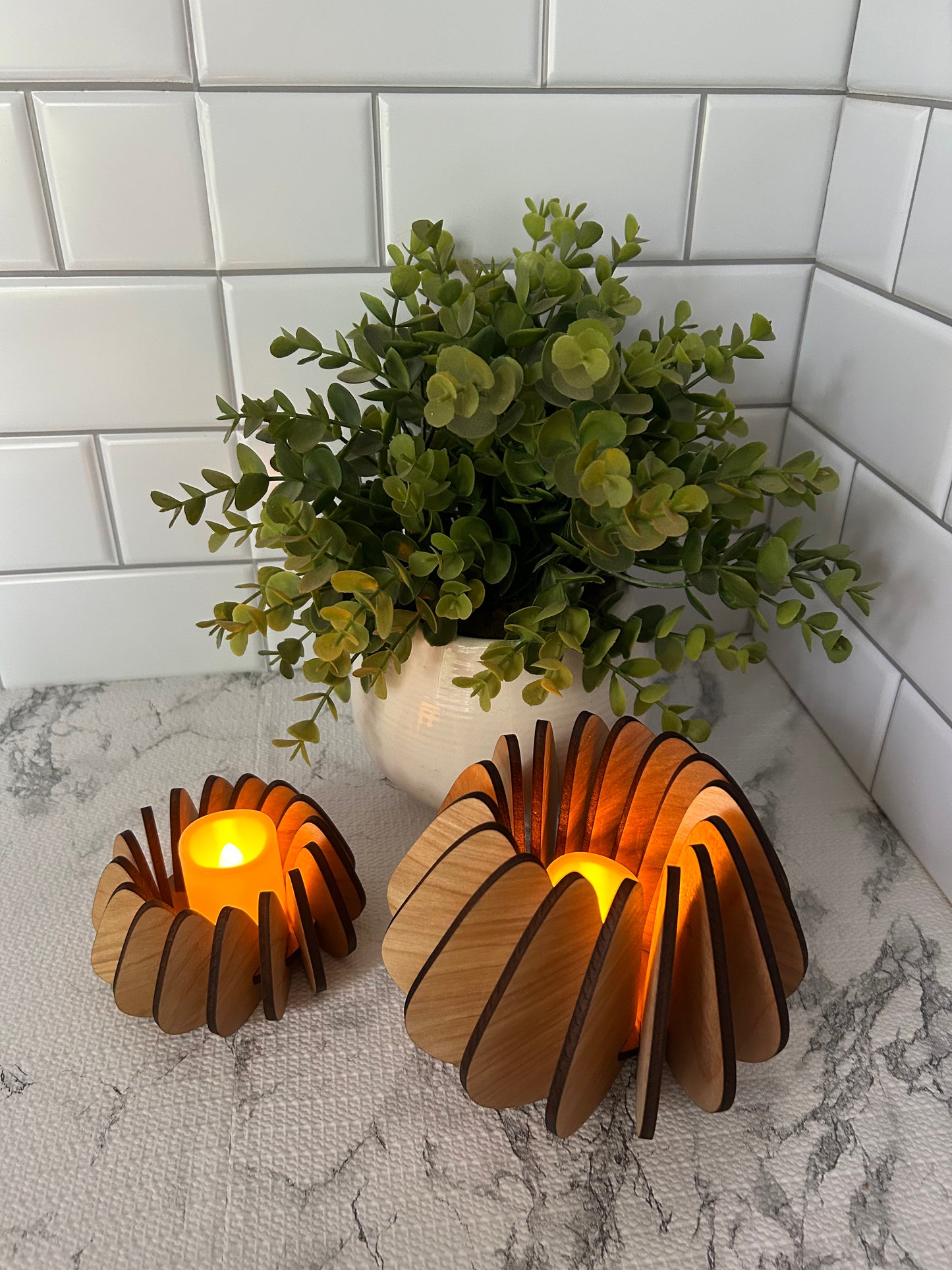 The Petals Candle Holders