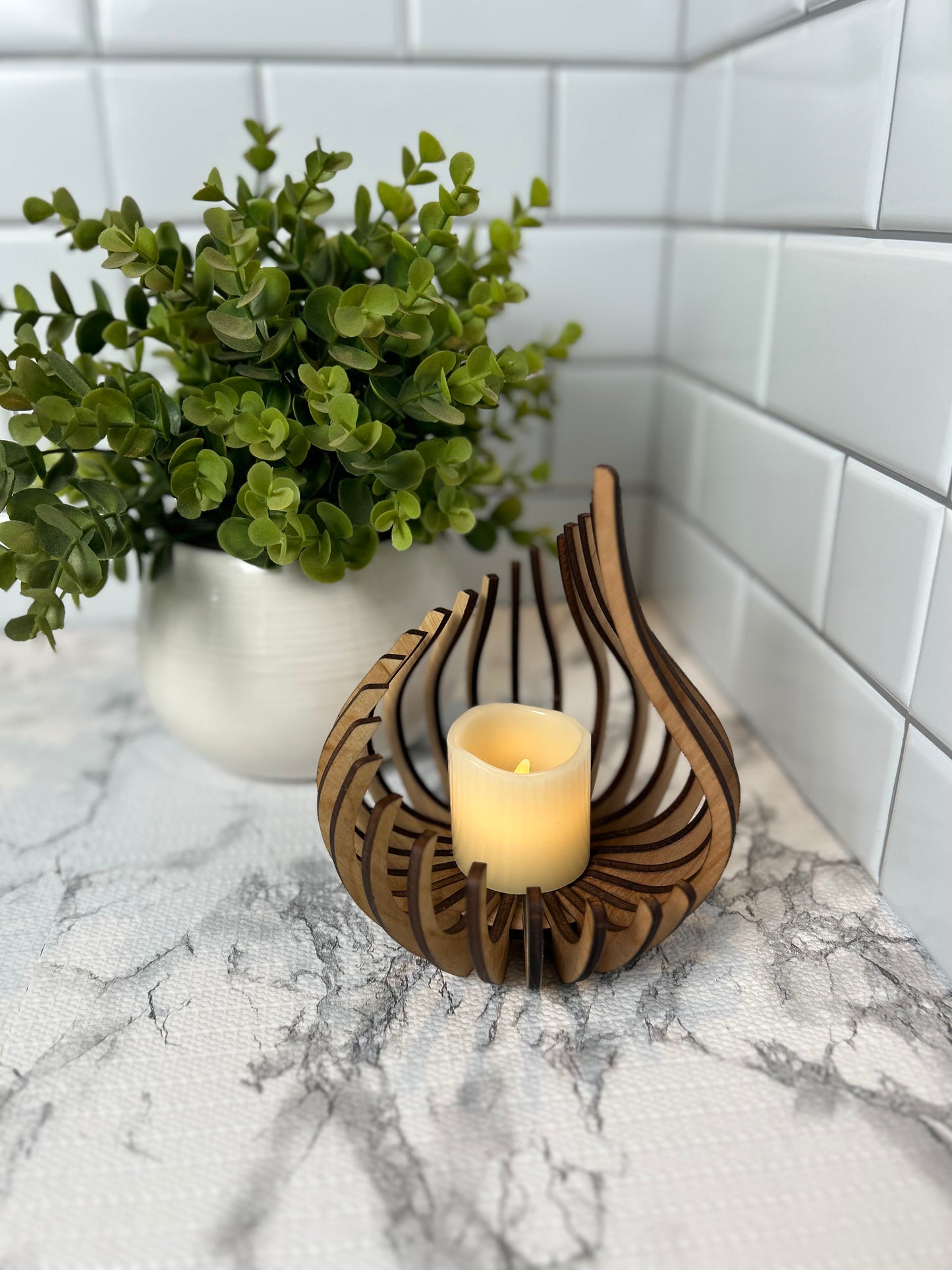 The Flame Candle Holders