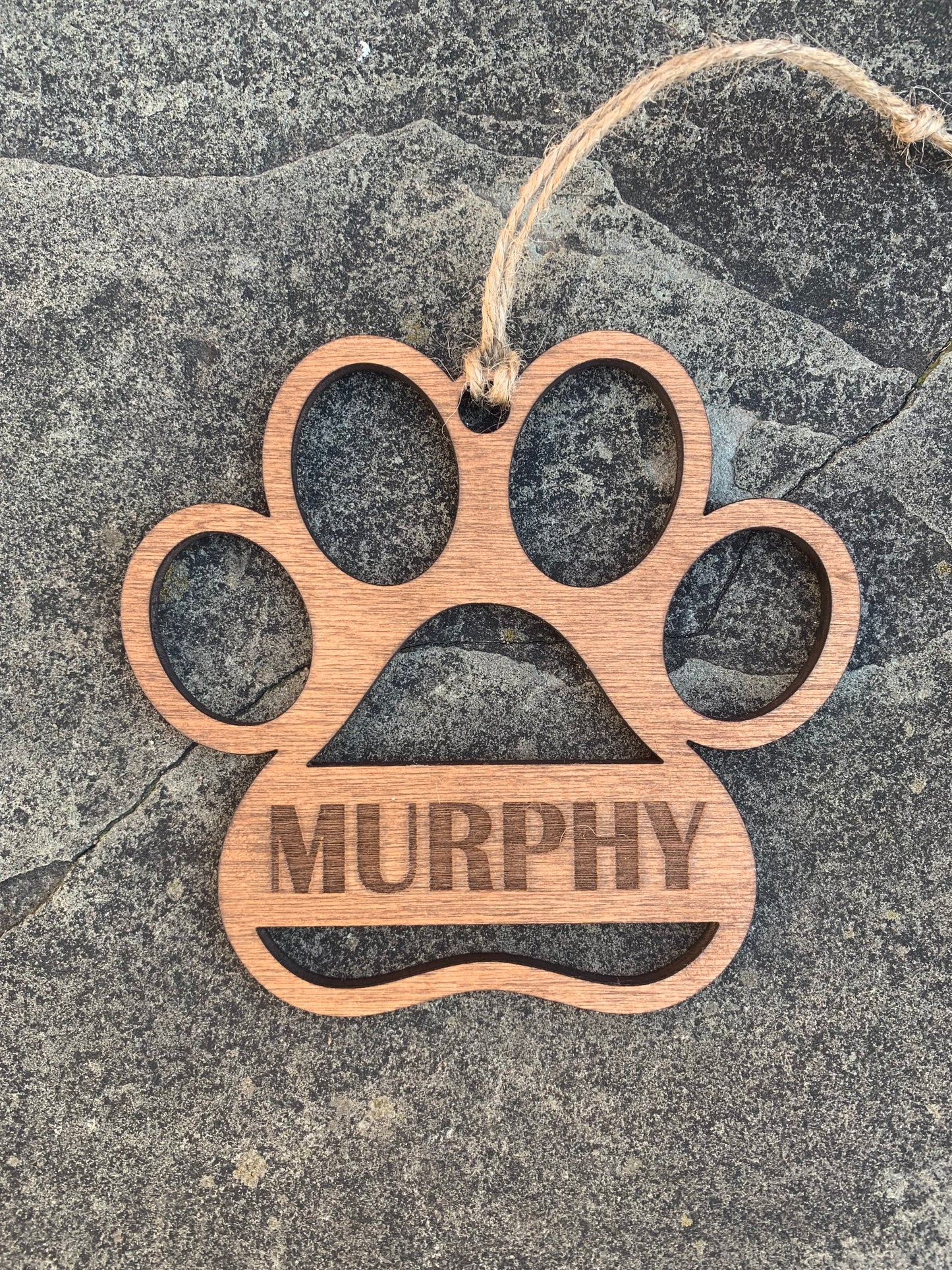 Dog Paw Ornament