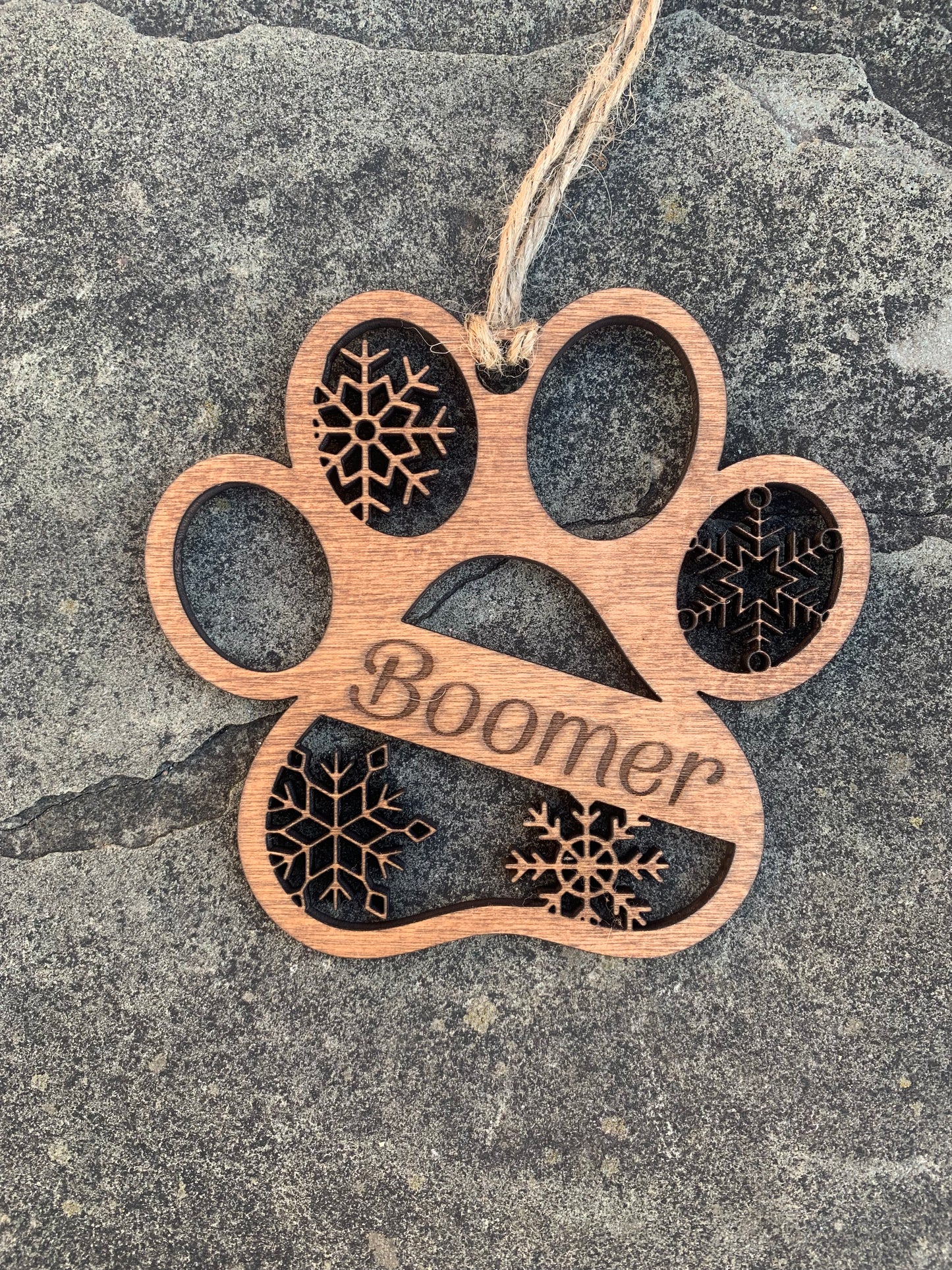 Dog Paw Ornament