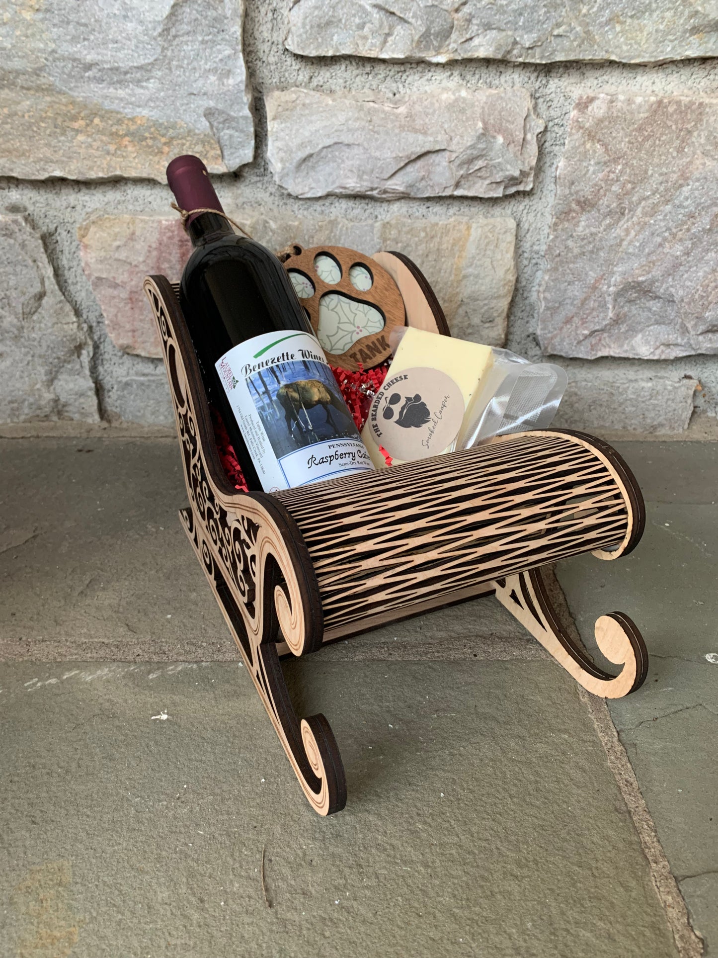 Wooden Sleigh