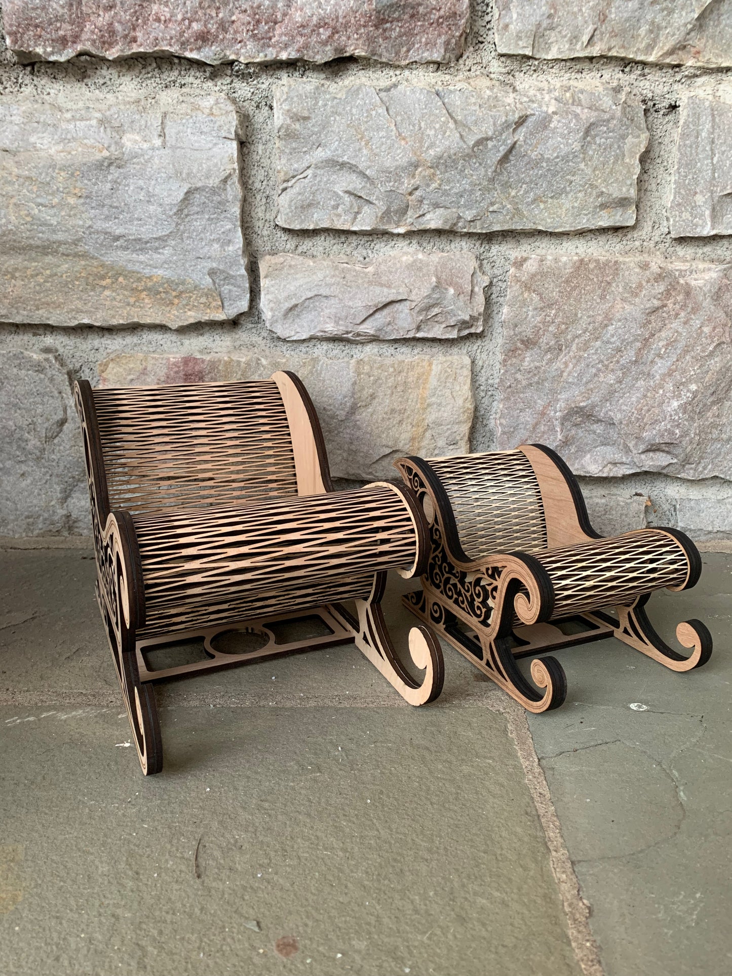 Wooden Sleigh