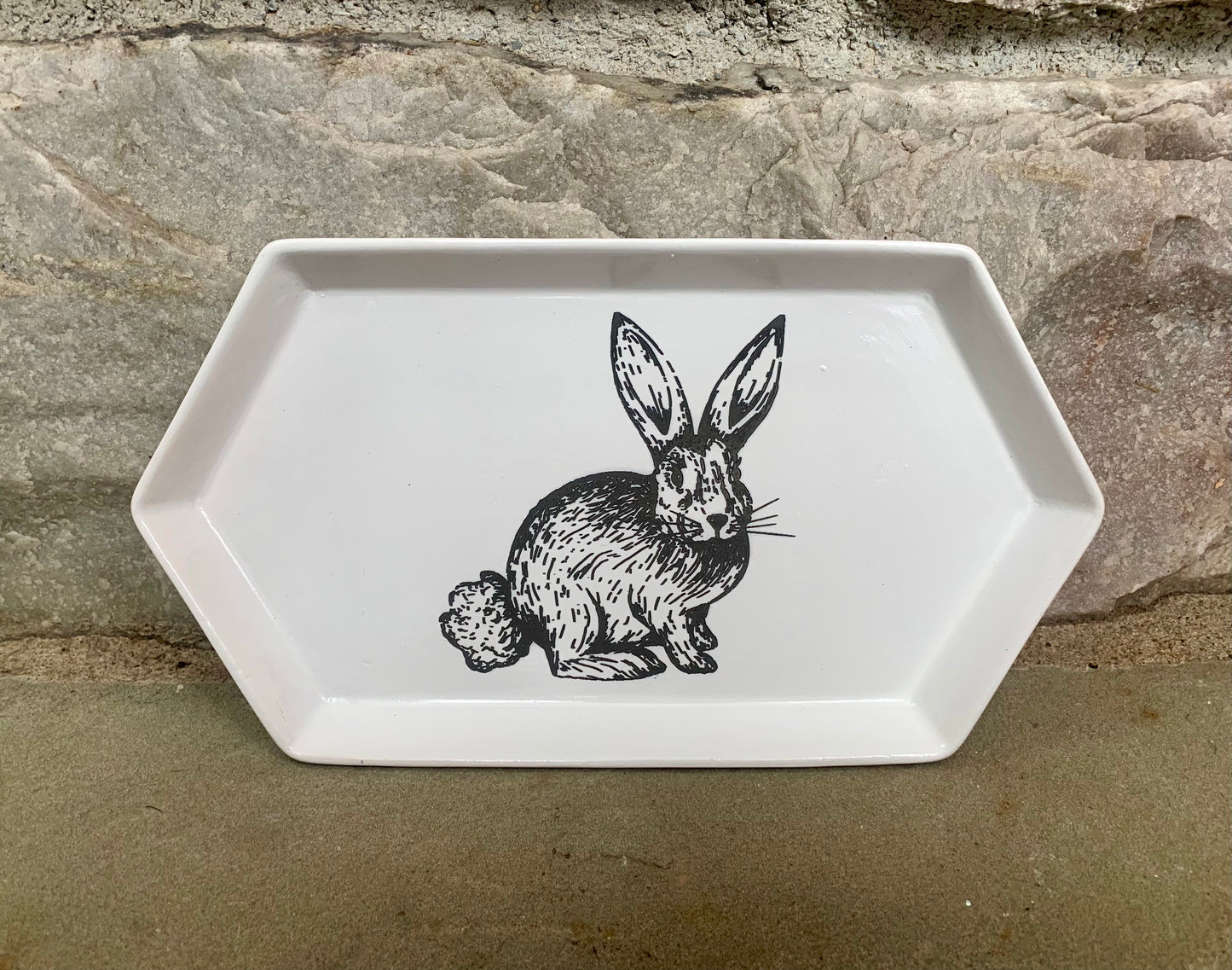 Bunny Ceramic Dish