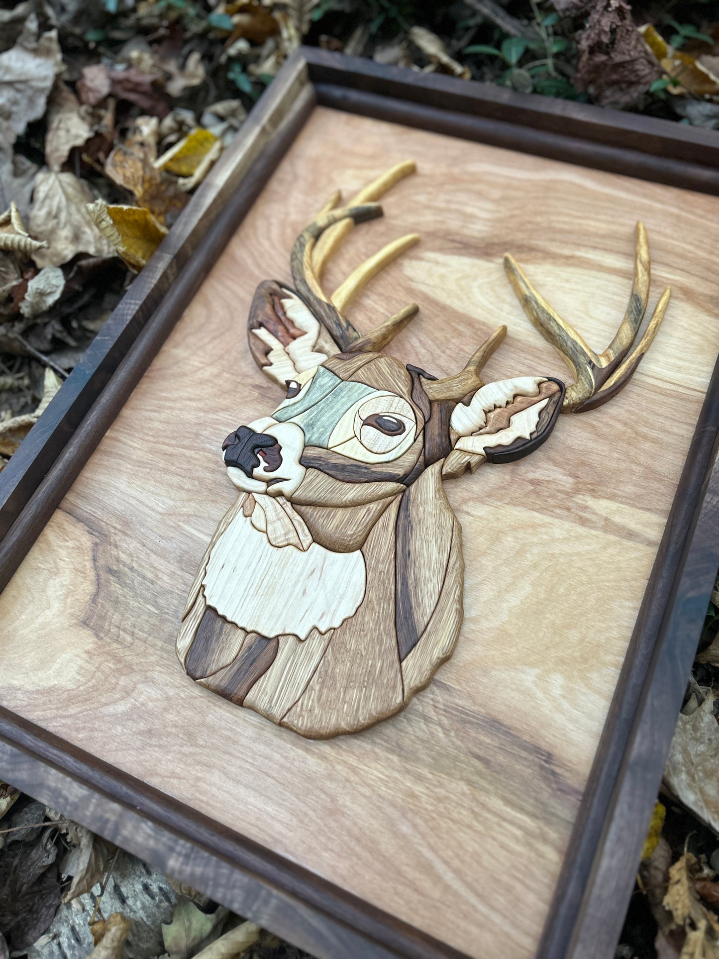 "Woodland Legacy" - Intarsia Deer