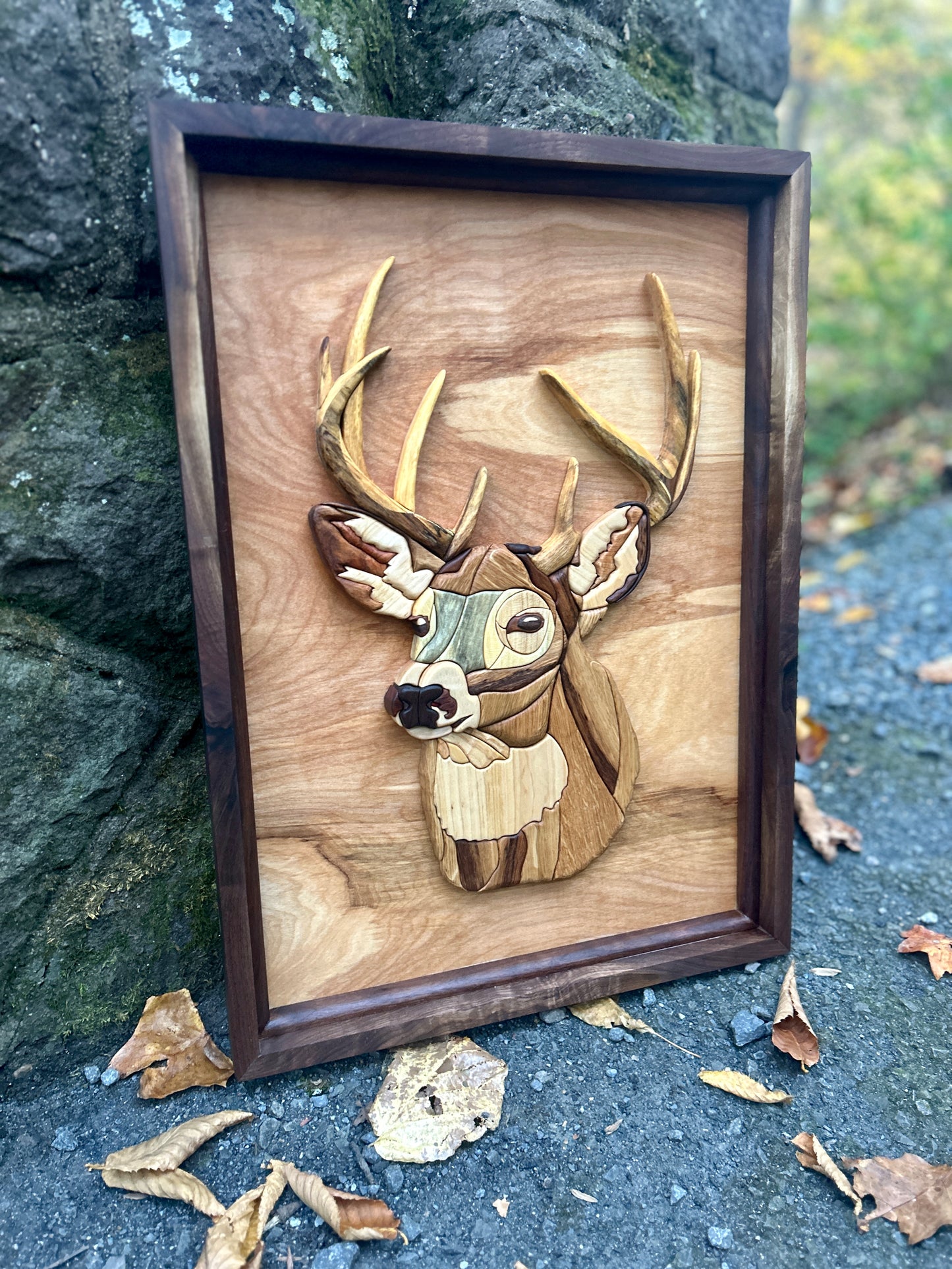 "Woodland Legacy" - Intarsia Deer