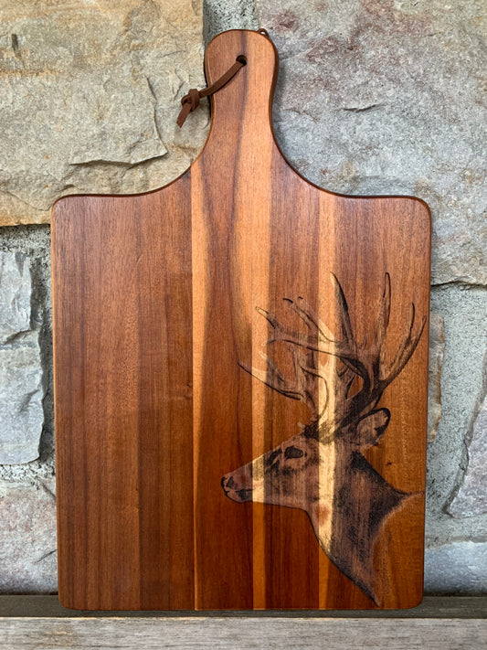 Wild & Free Cutting Board - Deer