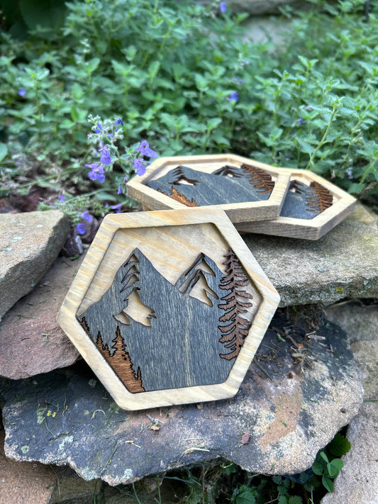 "The Wilds" Coaster Set